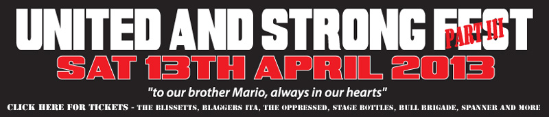 Click here for UNITED & STRONG FESTIVAL Tickets